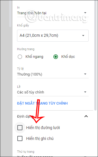 Cách ẩn đường lưới trong Google Sheets - Ảnh minh hoạ 5