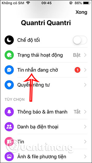 Cách xem tin nhắn ẩn trên Messenger - QuanTriMang.com