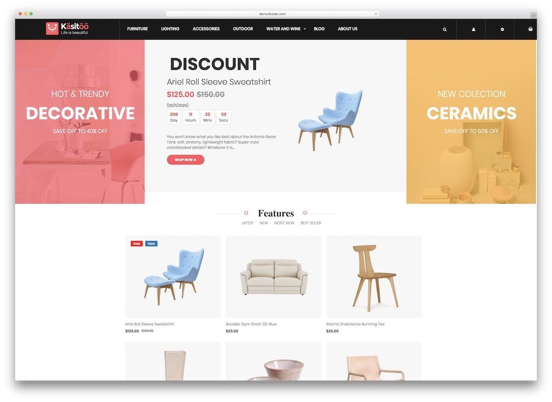 Website bán nội thất