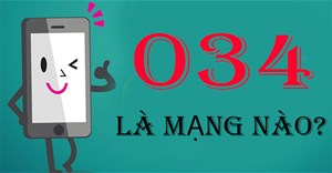 Đầu số 034 của mạng nào?