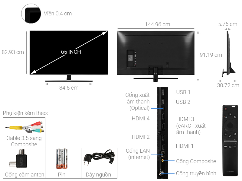 Smart tivi LG 4K 70 inch 70UM7300PTA