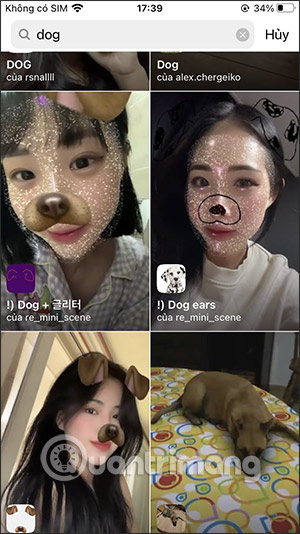 Cách tải filter chú chó lấp lánh trên Instagram - Ảnh minh hoạ 4