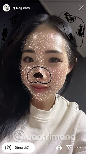 Cách tải filter chú chó lấp lánh trên Instagram - Ảnh minh hoạ 5