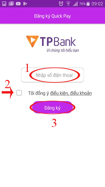 Cách rút tiền không cần thẻ TPBank