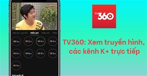 Cách xem K+ trên TV360
