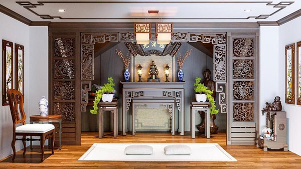 Mẫu phòng thờ gia tiên