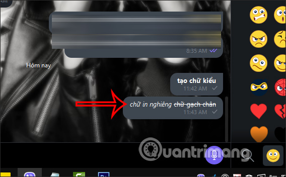 Dùng nhiều kiểu chữ