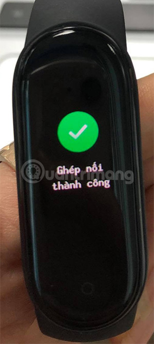 Hoàn tất ghép nối Mi Band 5