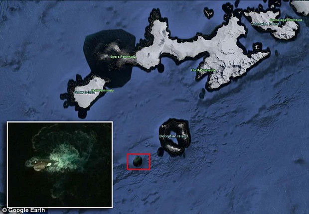 Quái vật biển, Nam Cực