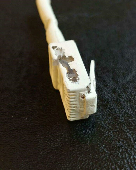 Hóa ra đây là nguyên nhân khiến cả văn phòng bị mất kết nối Internet.