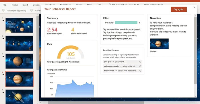 Microsoft officially launched PowerPoint Presenter Coach
