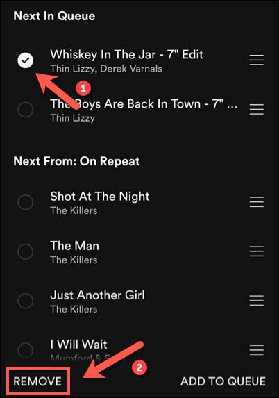 Nhấn vào nút “Remove”