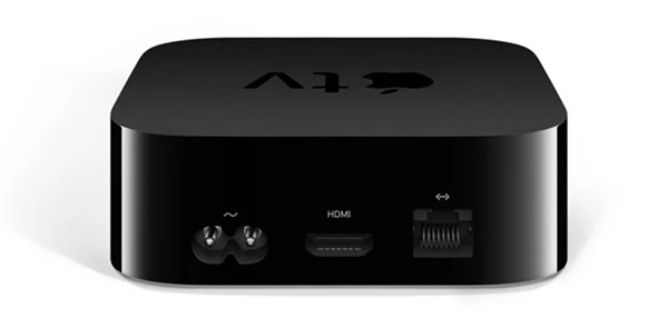 Kích thước của Apple TV và điều khiển