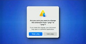 Cách tắt Cảnh báo “Change File Extension” trên máy Mac