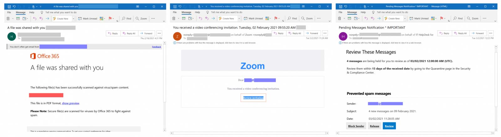 Email giả mạo (Microsoft)