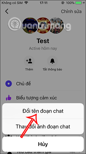 Cách Đặt Tên Nhóm Trên Messenger Điện Thoại, Máy Tính - Quantrimang.Com