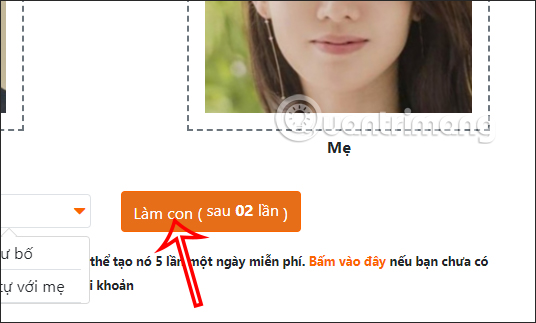 Dự đoán hình ảnh con