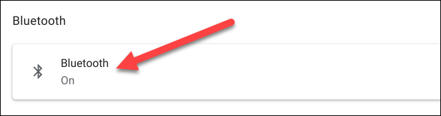 Bấm vào “Bluetooth”