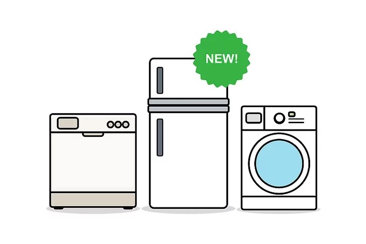 Use new appliances with optimal energy-saving technology