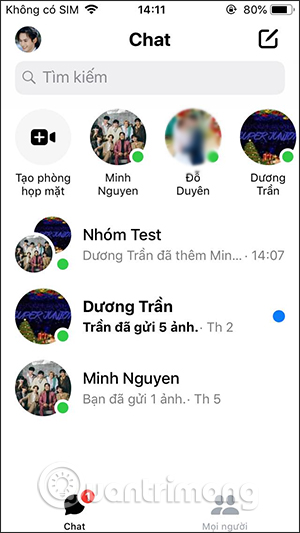 Group chat Messenger 