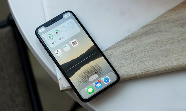Widget đã được tạo
