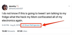 Thực hư chuyện có thể truy cập và đăng bài lên Twitter từ tủ lạnh thông minh LG