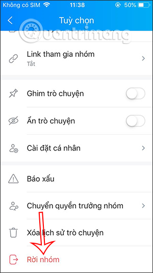 Cách Rời Nhóm Zalo Trên Điện Thoại, Máy Tính - Quantrimang.Com