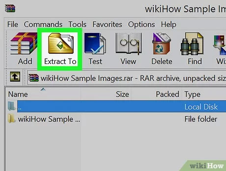 Các tính năng trong phần mềm WinRAR