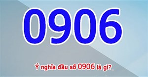 0906 là mạng gì?