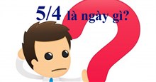 5/4 là ngày gì?