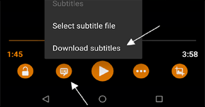 Cách thêm phụ đề video vào điện thoại Android