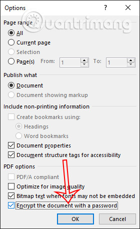 Cách đặt mật khẩu file PDF bằng Microsoft Word - Ảnh minh hoạ 5