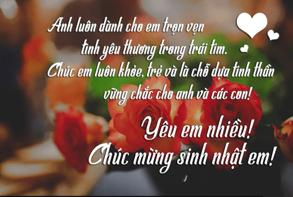 Mẫu thiệp chúc mừng sinh nhật vợ 5