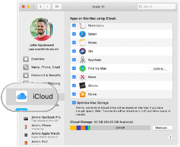 Bật iCloud Keychain trên Mac