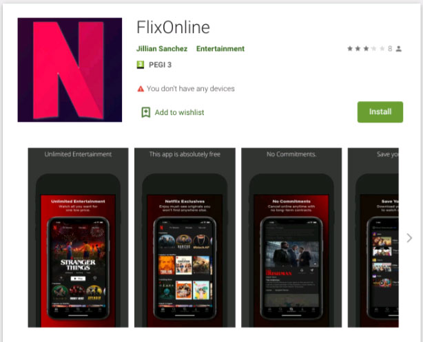 Ứng dục độc hại FlixOnline