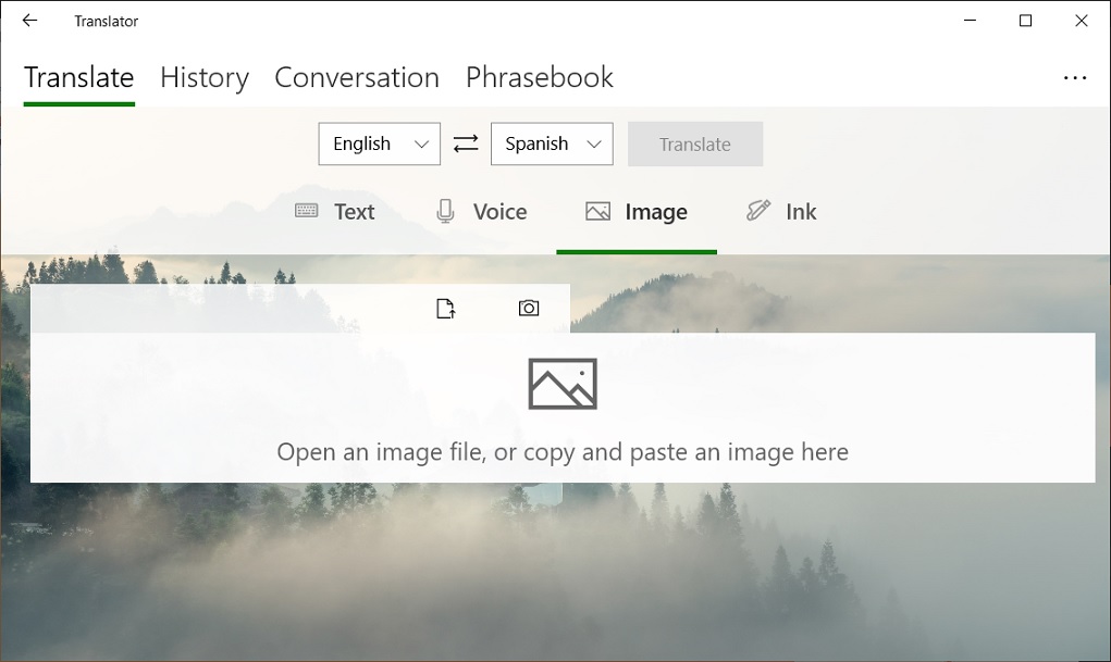 Microsoft Translator.