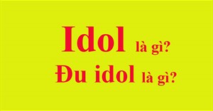 idol là gì? Đu idol là gì?