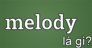 Melody nghĩa là gì?