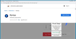 Cách loại bỏ tiện ích mở rộng Chrome BipApp