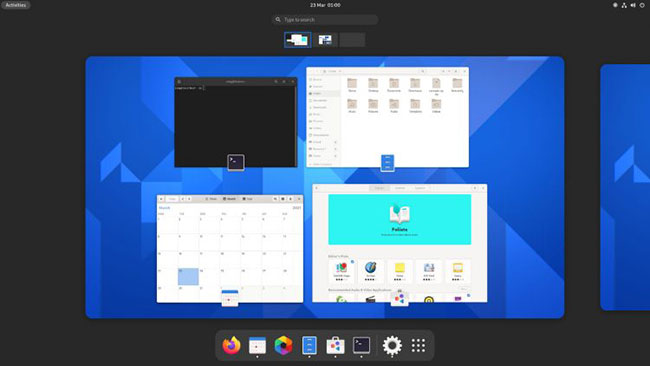 The new look of GNOME 40