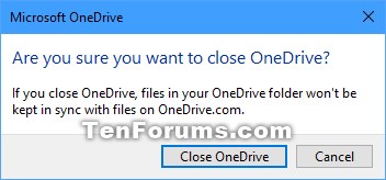 Cách tạm dừng và tiếp tục đồng bộ OneDrive trên Windows 10