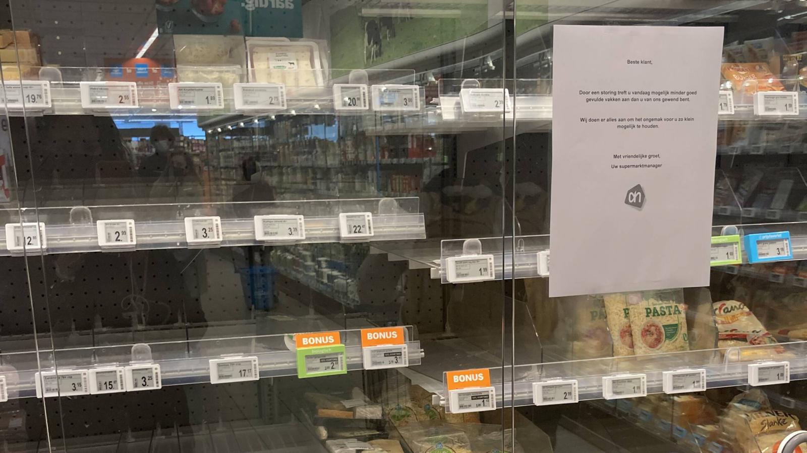 Phô mai trở nên khan hiếm ở chuỗi siêu thị Albert Heijn sau khi nhà cung cấp bị tấn công bằng ransomware.