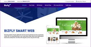 Hướng dẫn làm web chuyên nghiệp và ấn tượng với Bizfly Smart Web