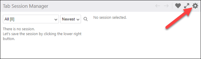 Nhấp vào biểu tượng bánh răng