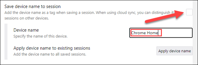 Đặt tên cho thiết bị
