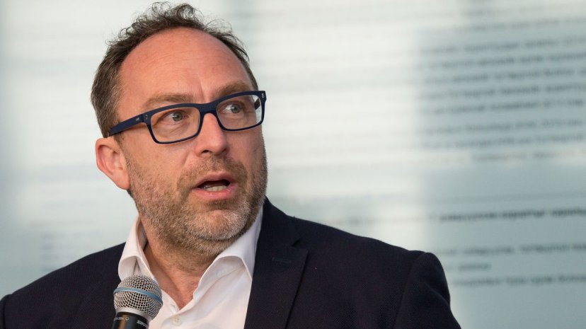 Jimmy Wales - đồng sáng lập Wikipedia.