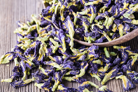 Hoa đậu biếc khô