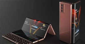 Hé lộ chiếc máy tính bảng gập Galaxy Z Fold Tab của Samsung