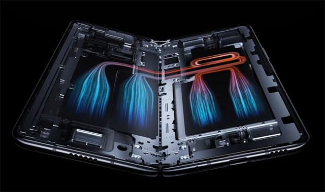 Tản nhiệt trên Mi Mix Fold
