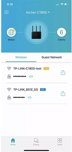 Ứng dụng Tether TP-Link